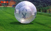 people enjoy playing human zorb ball